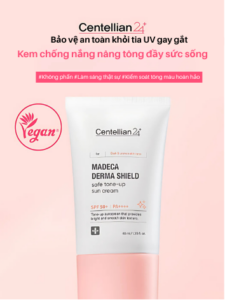 centellian24+ madeca derma shield safe tone-up sun cream 50ml