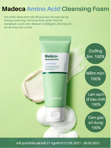 Centellian24+ Madeca Amino Acid Cleansing Foam 160g
