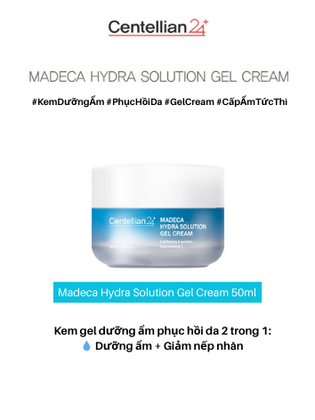 centellian24+ madeca hydra solution gel cream