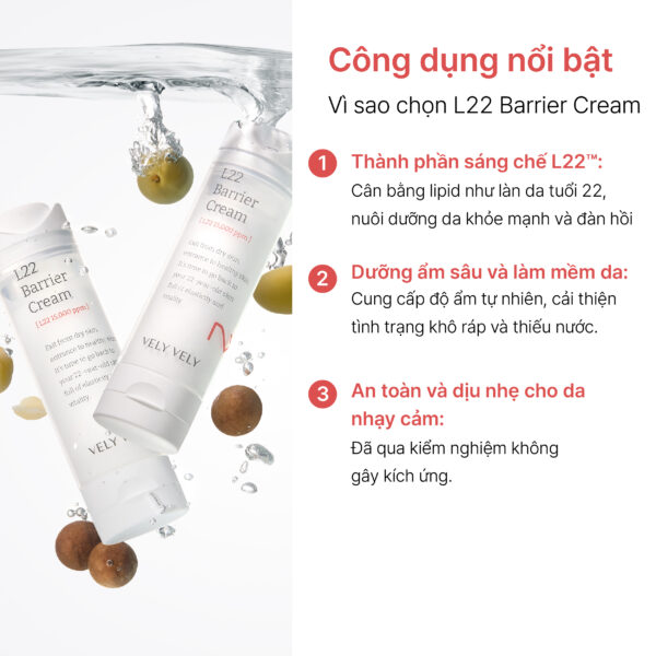 vely vely l22 barrier cream