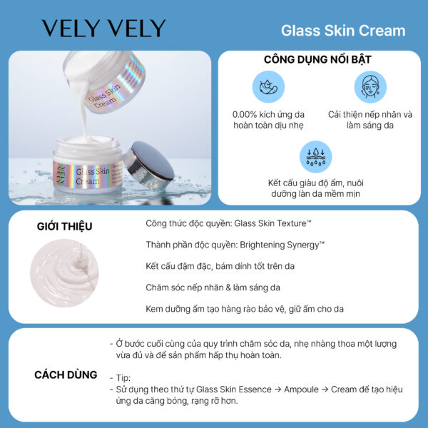 vely vely glass skin cream